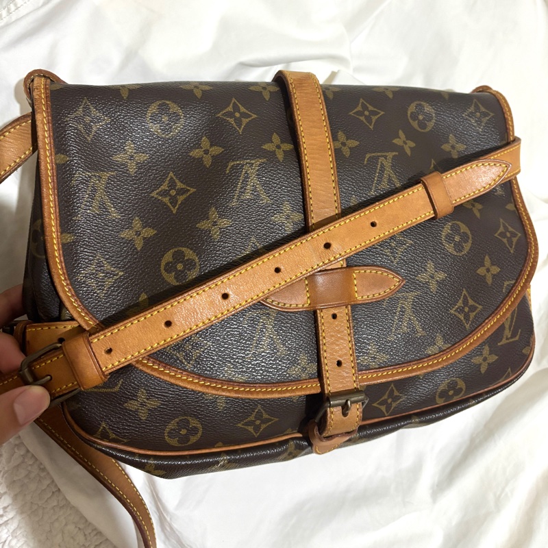 LV 雙子星 Louis Vuitton saumur 雙面馬鞍包-2