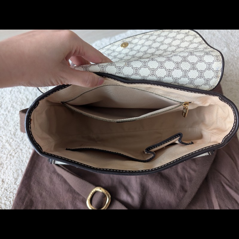 CELINE 老花肩背包-2