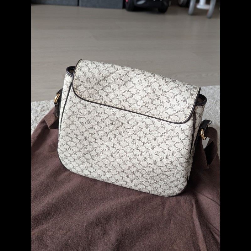 CELINE 老花肩背包-4