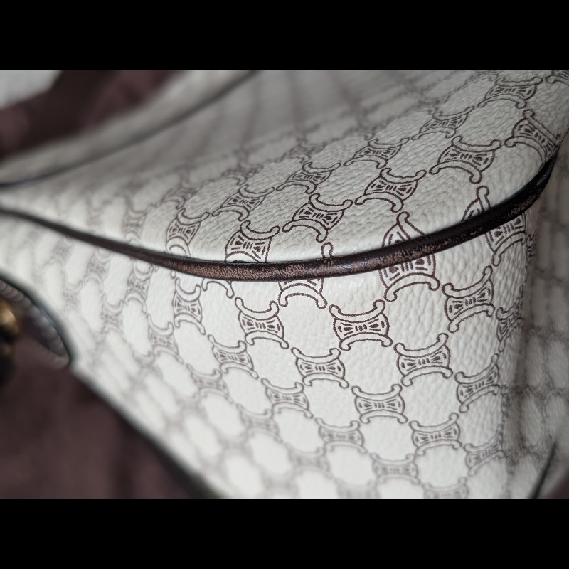 CELINE 老花肩背包-6