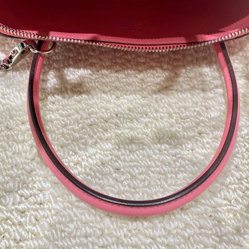 HERMES - 杜鵑粉8W Swift 銀釦 Bolide 27cm-2