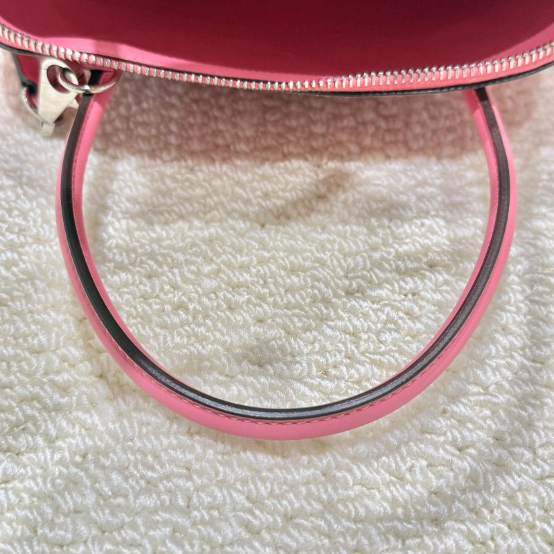 HERMES - 杜鵑粉8W Swift 銀釦 Bolide 27cm-3