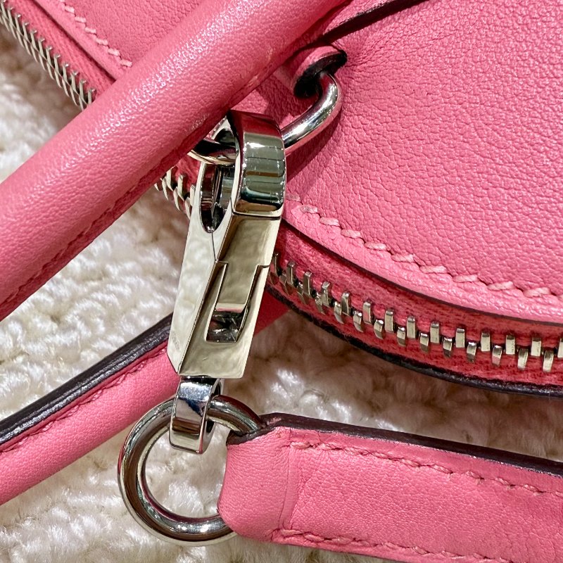 HERMES - 杜鵑粉8W Swift 銀釦 Bolide 27cm-14