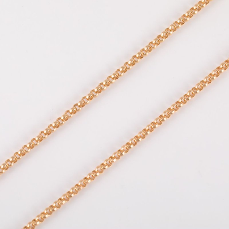 BVLGARI B.ZERO1小蠻腰項鏈18K玫瑰金/鈦陶瓷項鏈玫瑰金項鍊-3