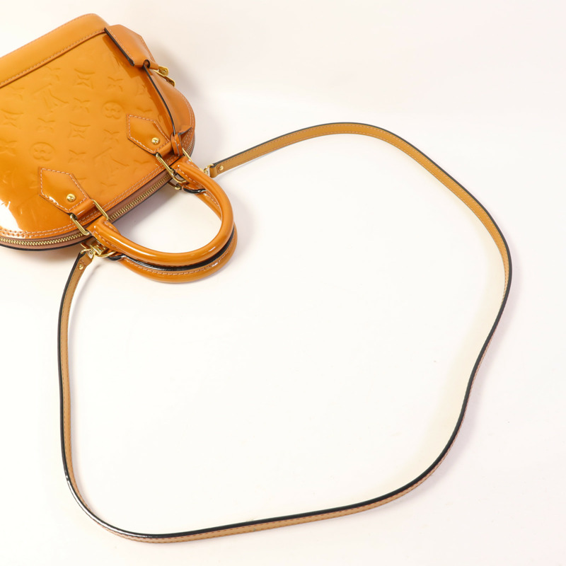 LOUIS VUITTON Vernis Alma BB金扣手挽肩背兩用袋-4