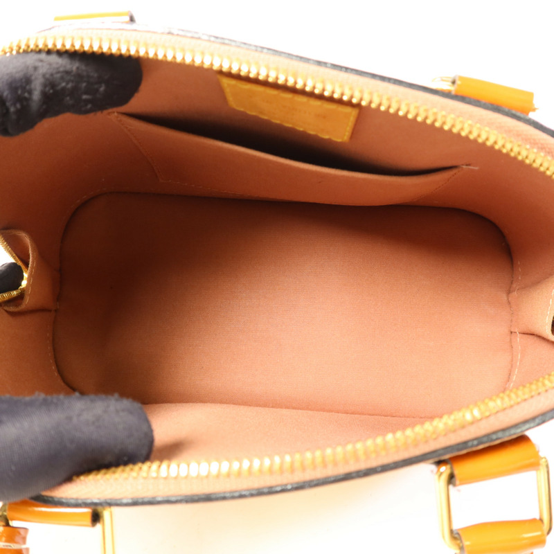 LOUIS VUITTON Vernis Alma BB金扣手挽肩背兩用袋-5