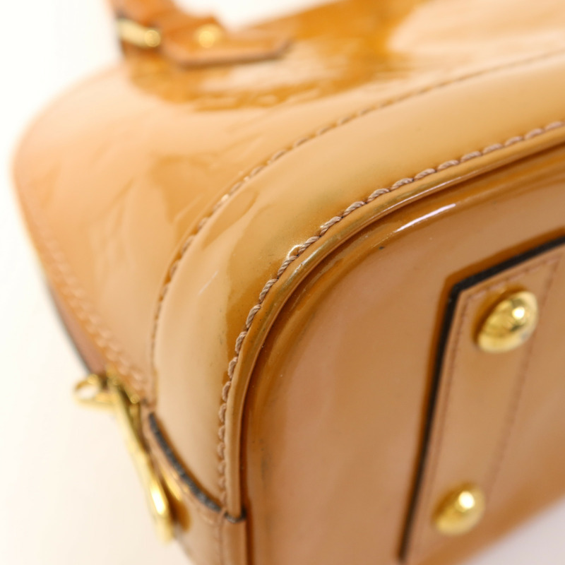 LOUIS VUITTON Vernis Alma BB金扣手挽肩背兩用袋-13