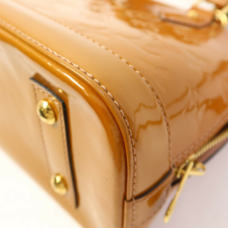 LOUIS VUITTON Vernis Alma BB金扣手挽肩背兩用袋-14