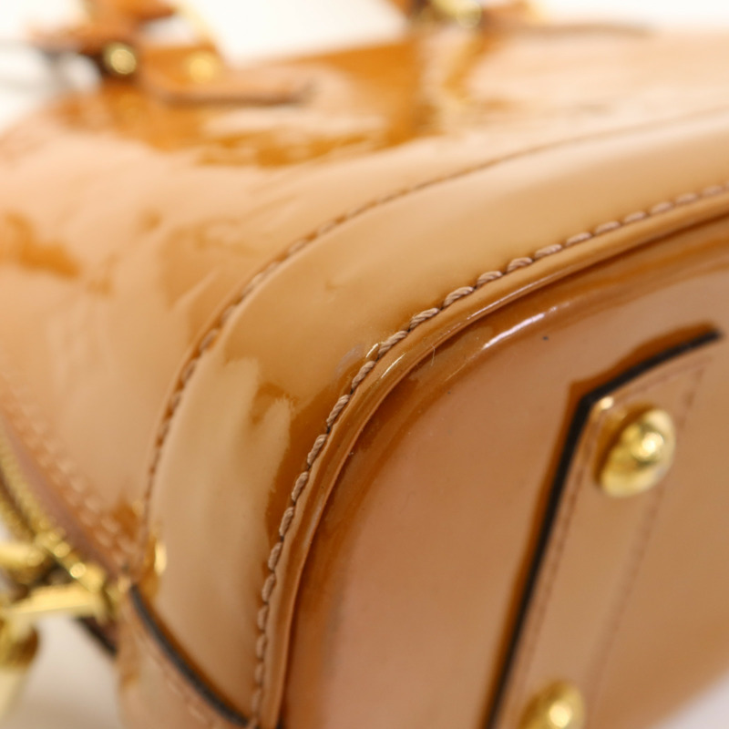 LOUIS VUITTON Vernis Alma BB金扣手挽肩背兩用袋-15