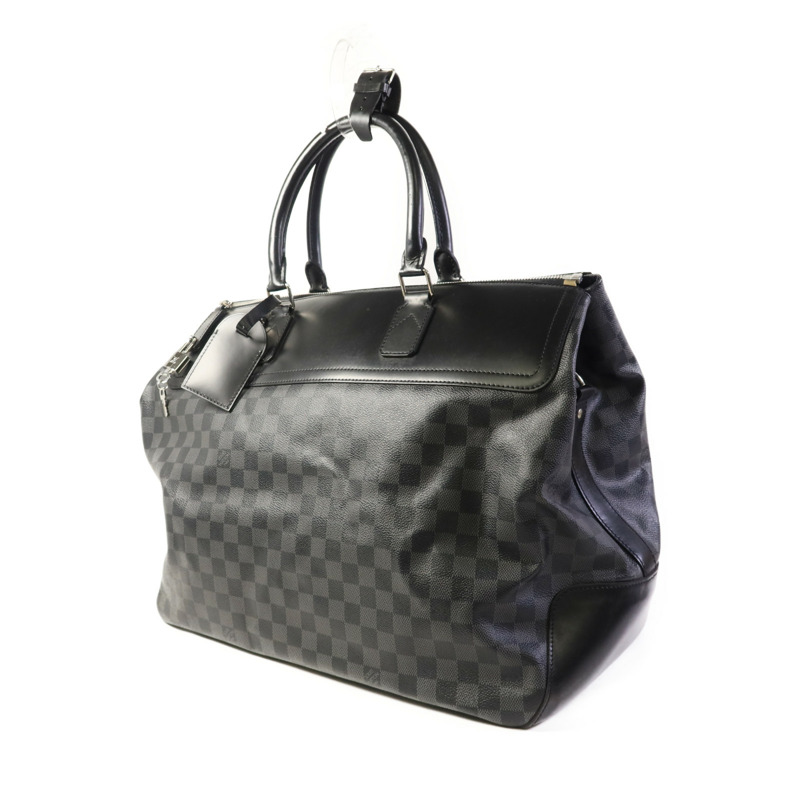 LOUIS VUITTON Damier Graphite Neo Greenwich銀扣手挽肩背兩用袋-2