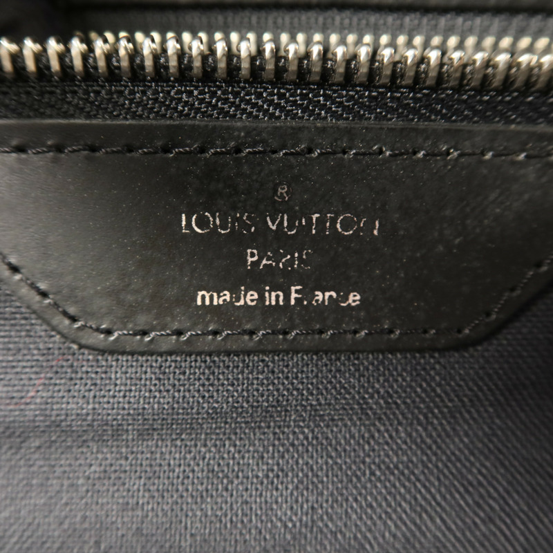 LOUIS VUITTON Damier Graphite Neo Greenwich銀扣手挽肩背兩用袋-6