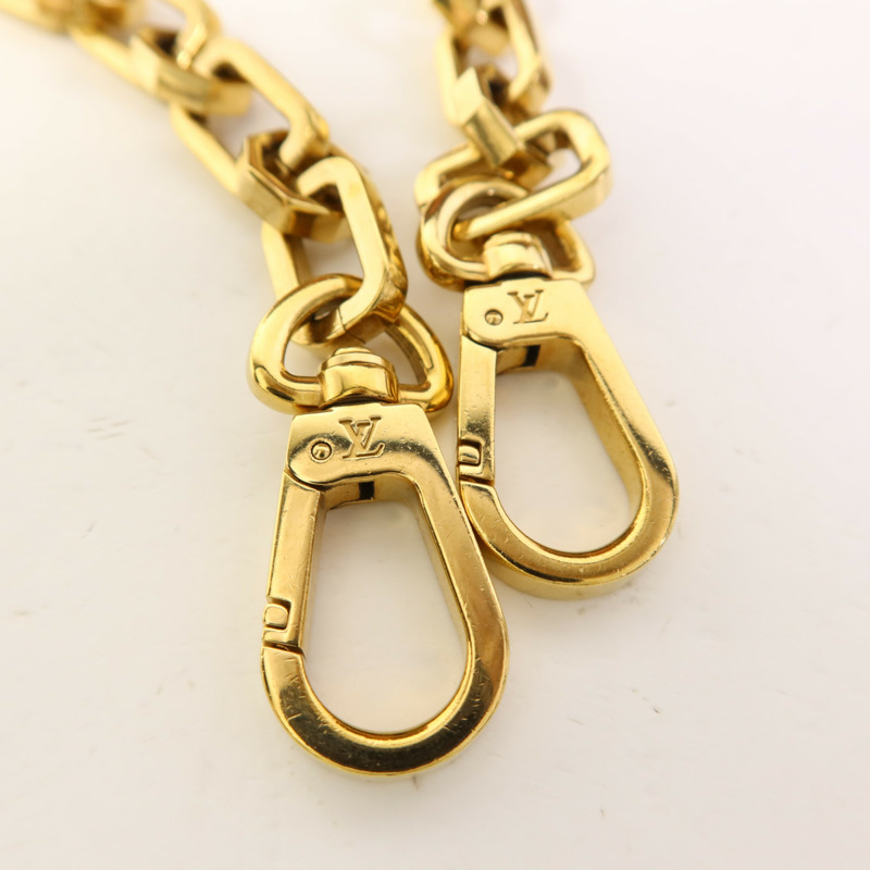 LOUIS VUITTON Monogram/Monogram Reverse Dauphine MM金扣手挽肩背兩用袋棕色-10