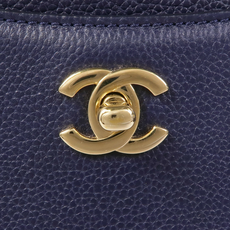 CHANEL 牛皮皮革Neo Executive 2way Shoulder Bag金扣手挽肩背兩用袋-9