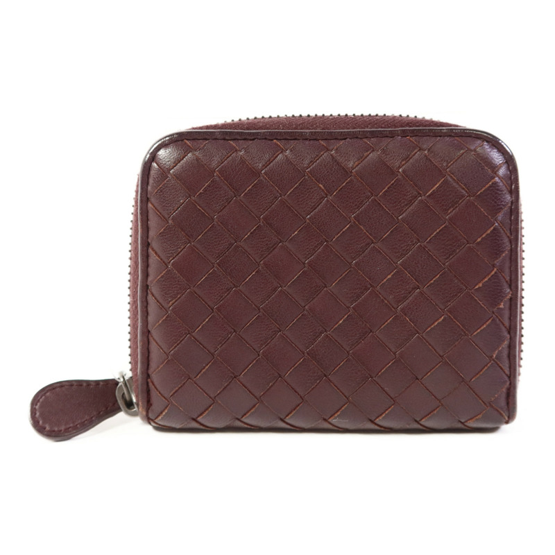 BOTTEGA VENETA 牛皮皮革Coin Case零錢包-0