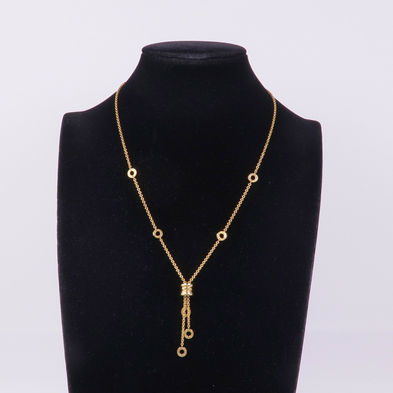 BVLGARI 18K黃金B-zero1 Necklace項鍊-7