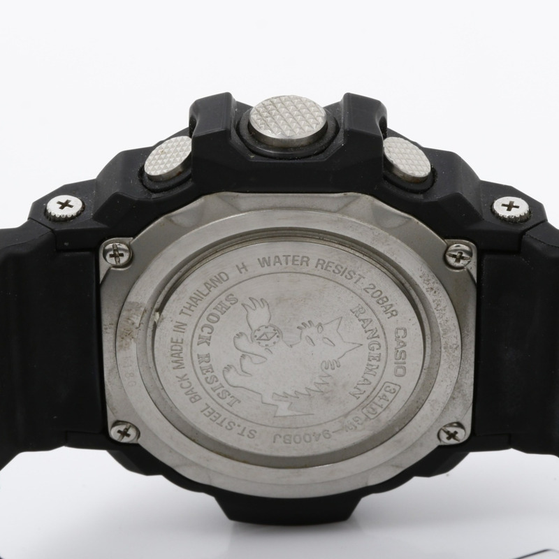 卡西歐 G-SHOCK Master of G Land Rangeman GW9400BJ1JF 黑色樹脂男士數位手錶-3