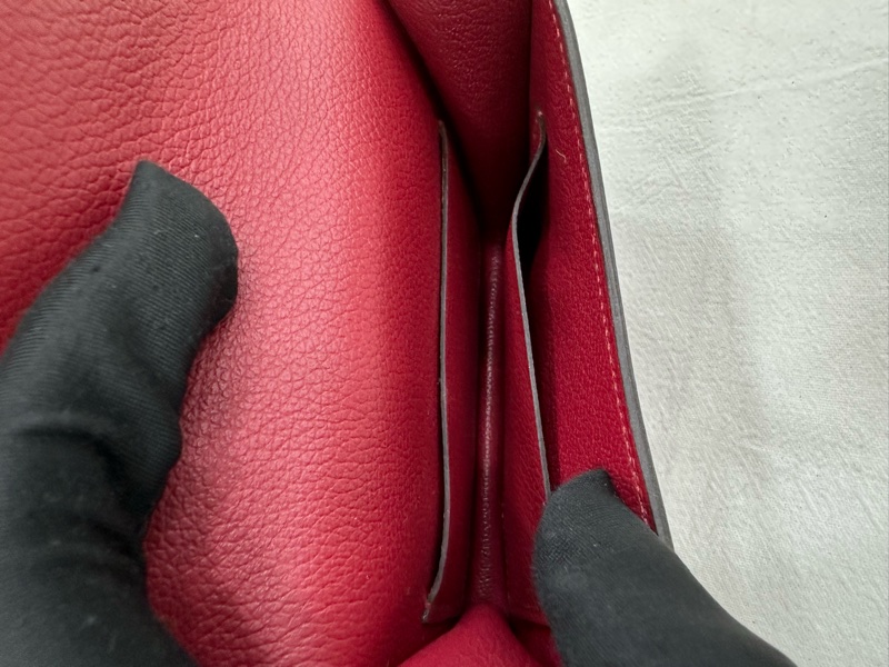 Hermes愛馬仕 Constance康康slim錢包 U刻 缺子袋-7