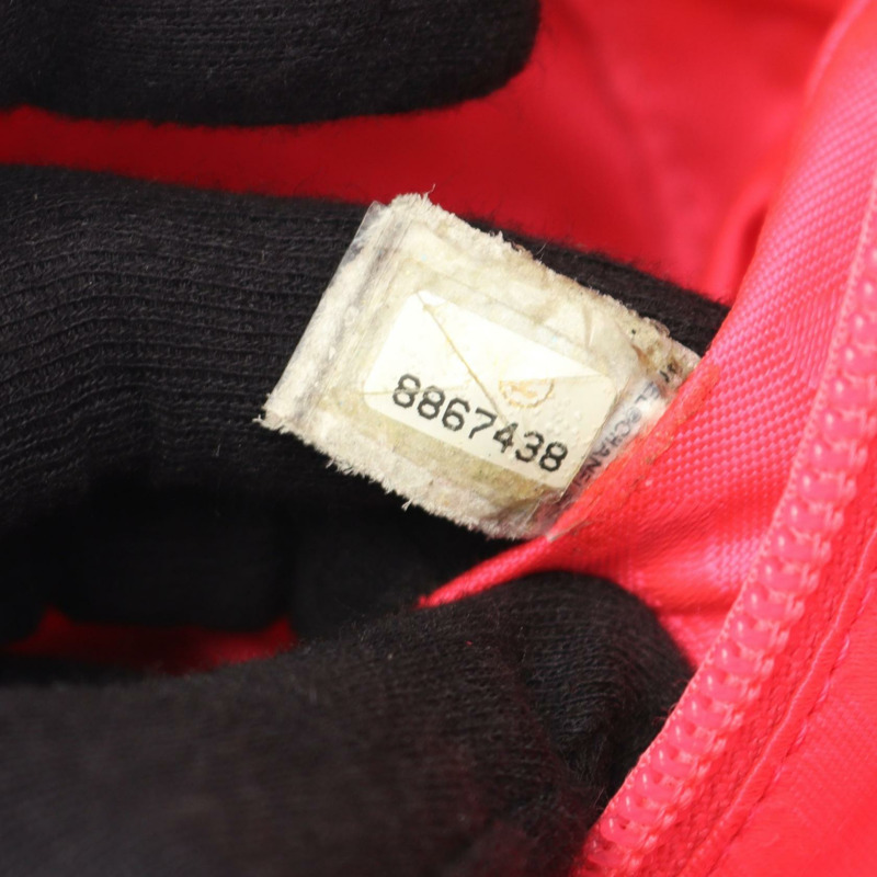 香奈兒 Cambon 系列中型手提包，黑色/白色皮革，二手女款，附五金配件-4