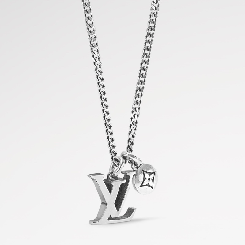 LV Nigo x Pharrell 925純銀 男裝頸鍊-1