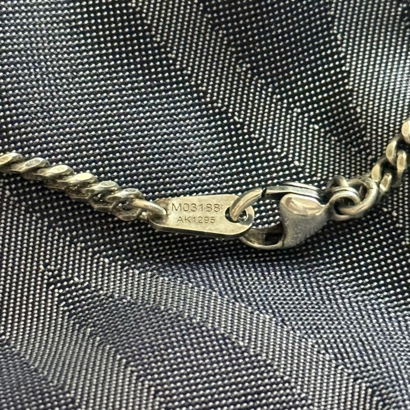 LV Nigo x Pharrell 925純銀 男裝頸鍊-5