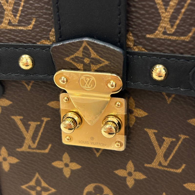 LV 老花 Monogram Pochette Trunk Verticale M63913 晶片款-3