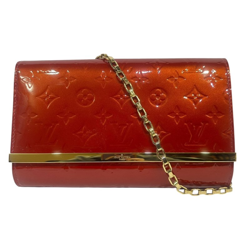 【美收精品】LV 紅色矽膠皮肩背包 4-406-0