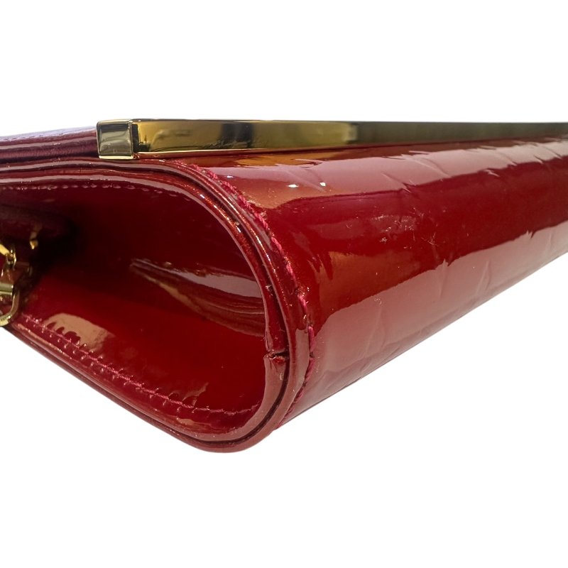 【美收精品】LV 紅色矽膠皮肩背包 4-406-7