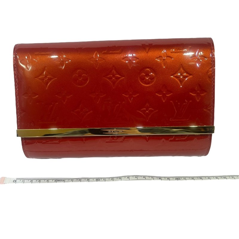 【美收精品】LV 紅色矽膠皮肩背包 4-406-19