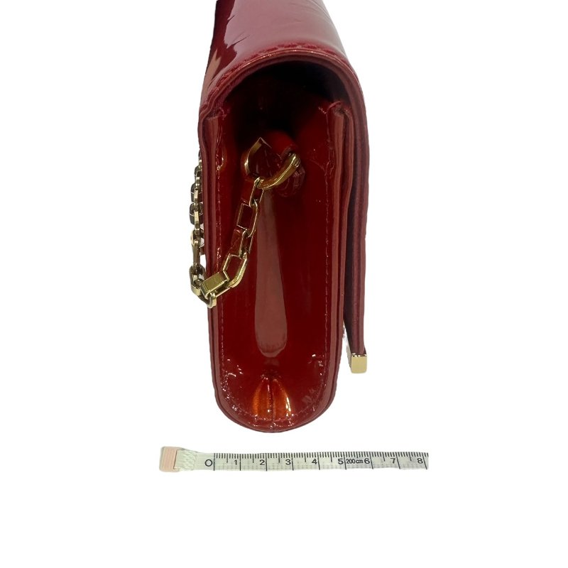 【美收精品】LV 紅色矽膠皮肩背包 4-406-20