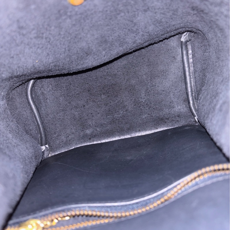 【近新閒置❤️】old coach 深藏藍色mini雙肩包-5