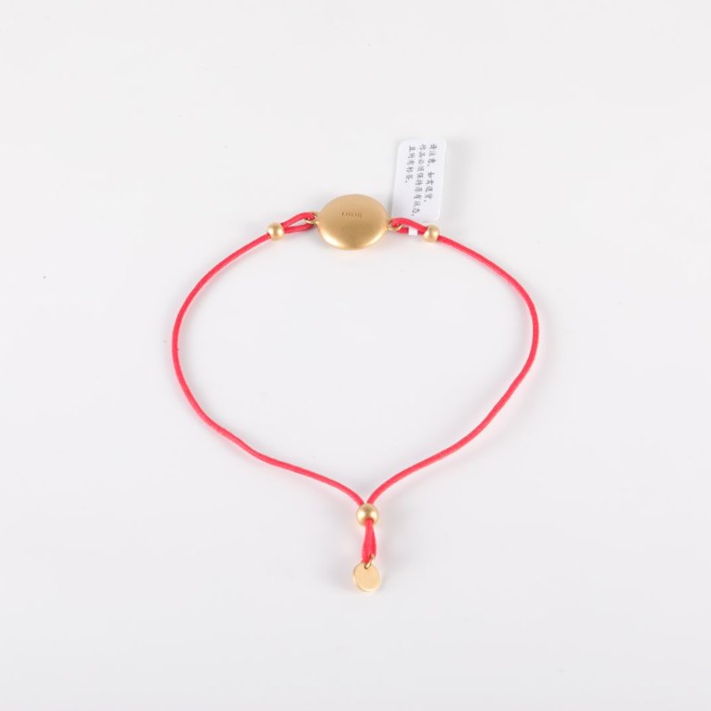 DIOR 合金紅繩手鏈手鍊／手環-4