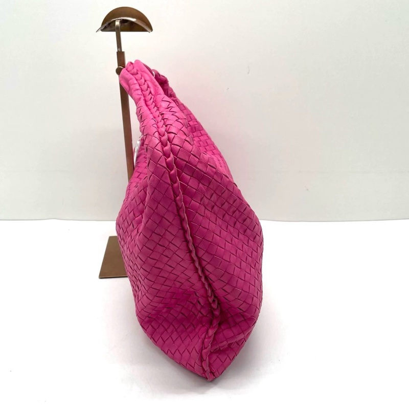 【近新閒置❤️】 bv 粉色中號和尚包手提包 單肩包-2