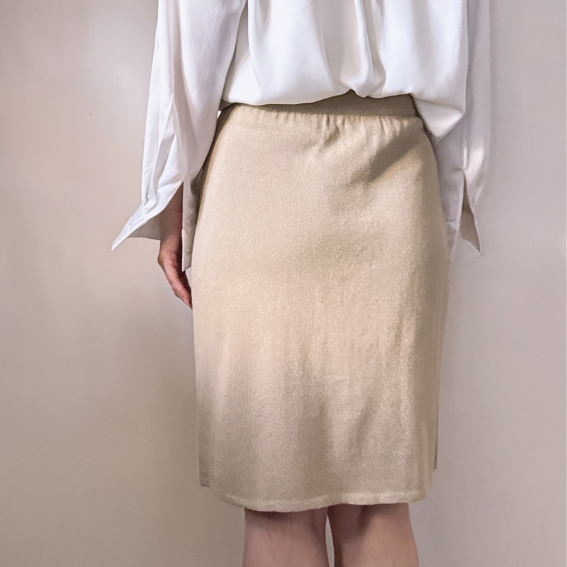 Celine 針織半截裙 38大約S碼 四季可穿 意大利製-3