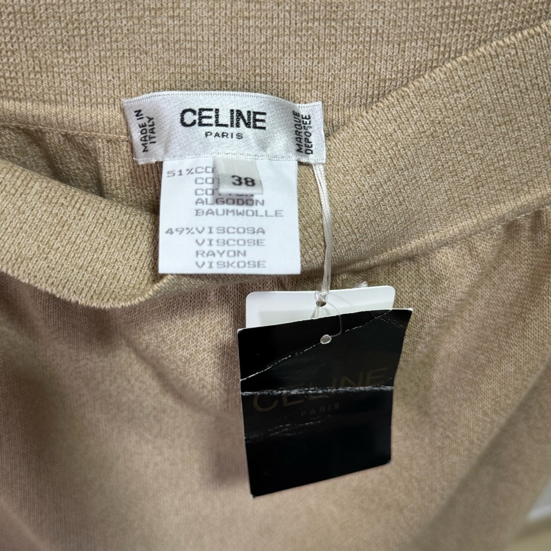 Celine 針織半截裙 38大約S碼 四季可穿 意大利製-17