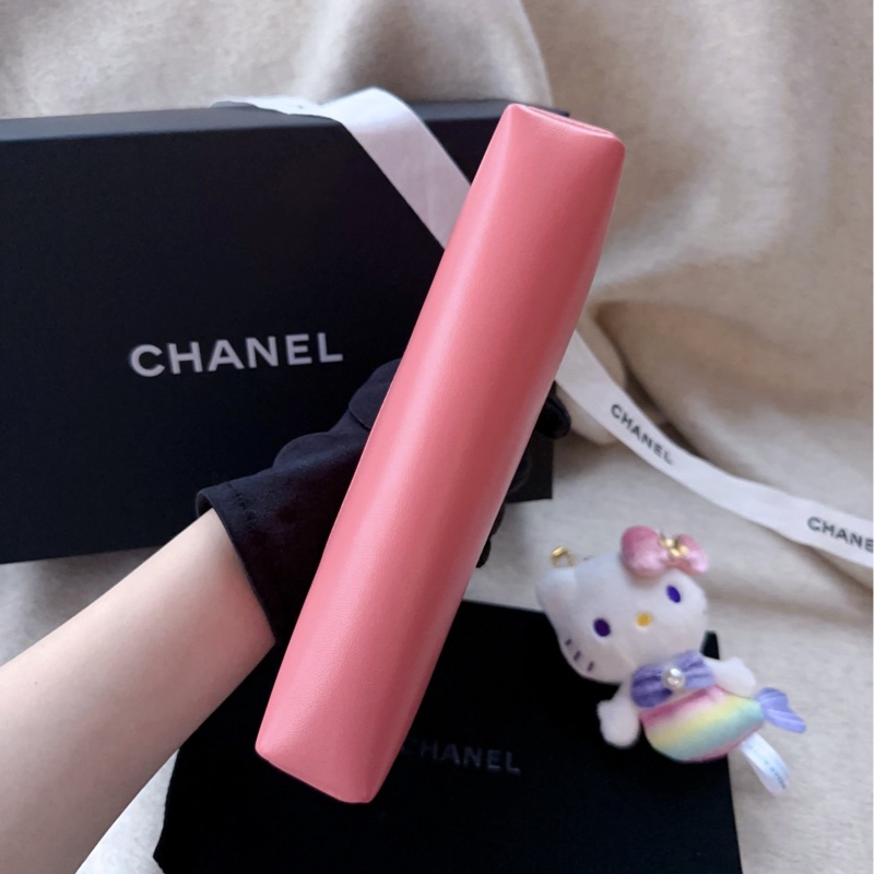 【配件：防塵袋 小票 💕】Chanel 31bag nano 粉色 珊瑚粉 金扣 羊皮 油蠟皮 手提 單肩 斜挎-5
