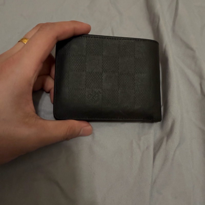 LV Multiple 經典男士短夾|N63124|買不到一年85新|超耐用牛皮款-8