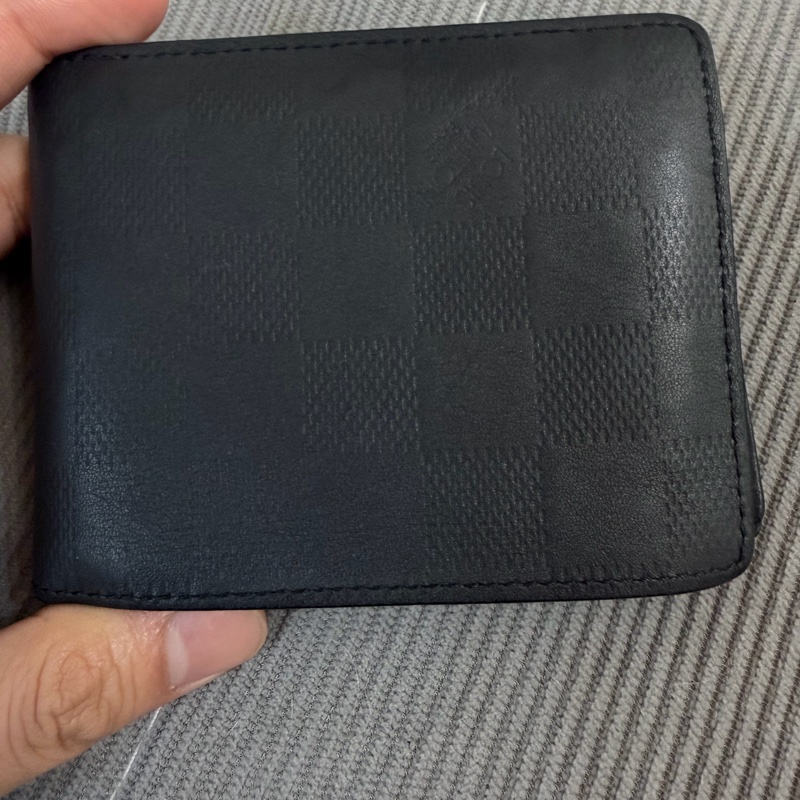 LV Multiple 經典男士短夾|N63124|買不到一年85新|超耐用牛皮款-25