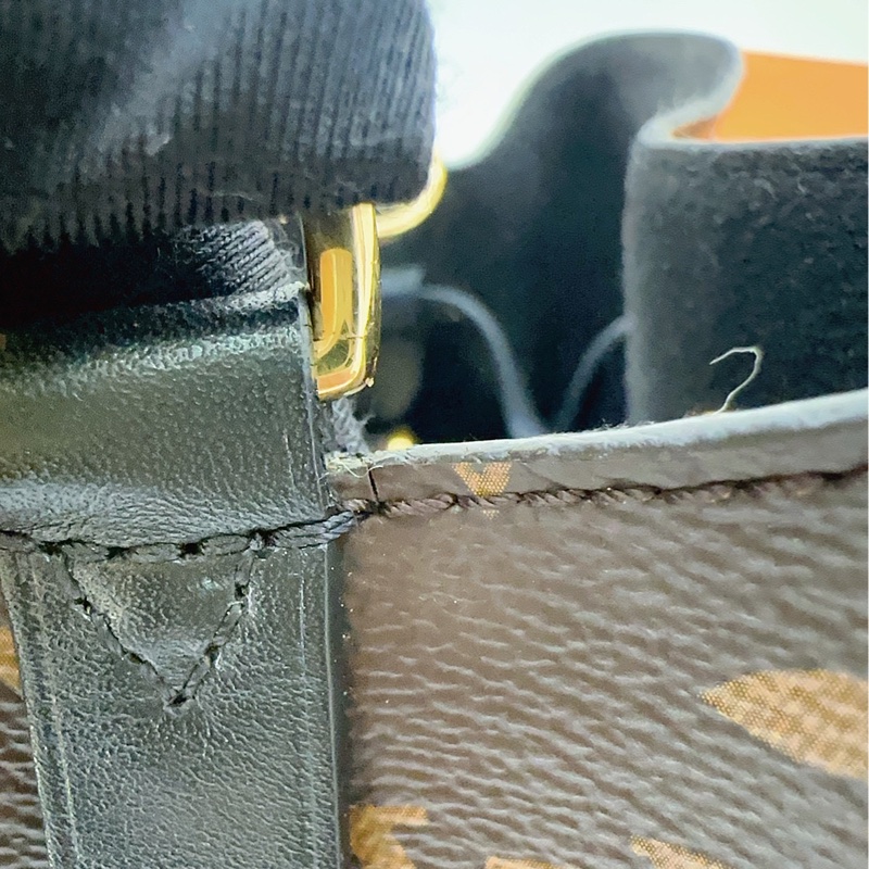 LV 路易威登 NÉONOÉ 抽繩水桶包 塗層帆布 老花  17編碼-8