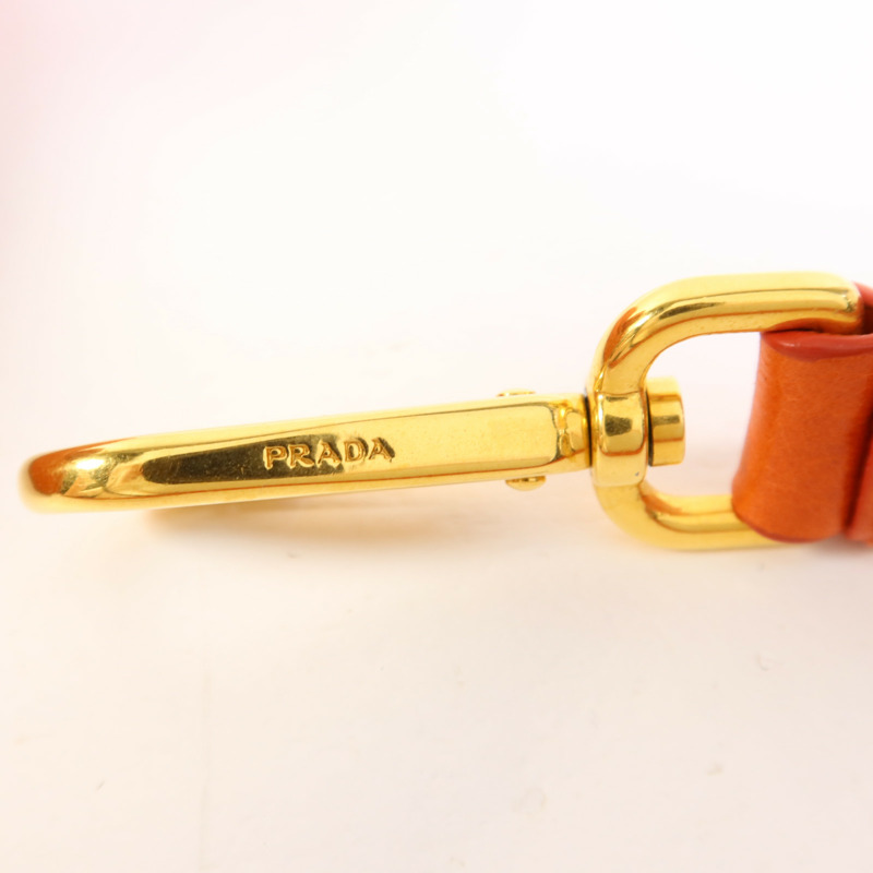 PRADA 牛皮皮革2 Way Shoulder Bag金扣手挽肩背兩用袋-11
