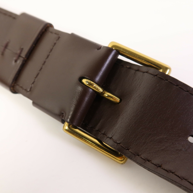 LOUIS VUITTON Damier Bastille金扣肩背袋-9