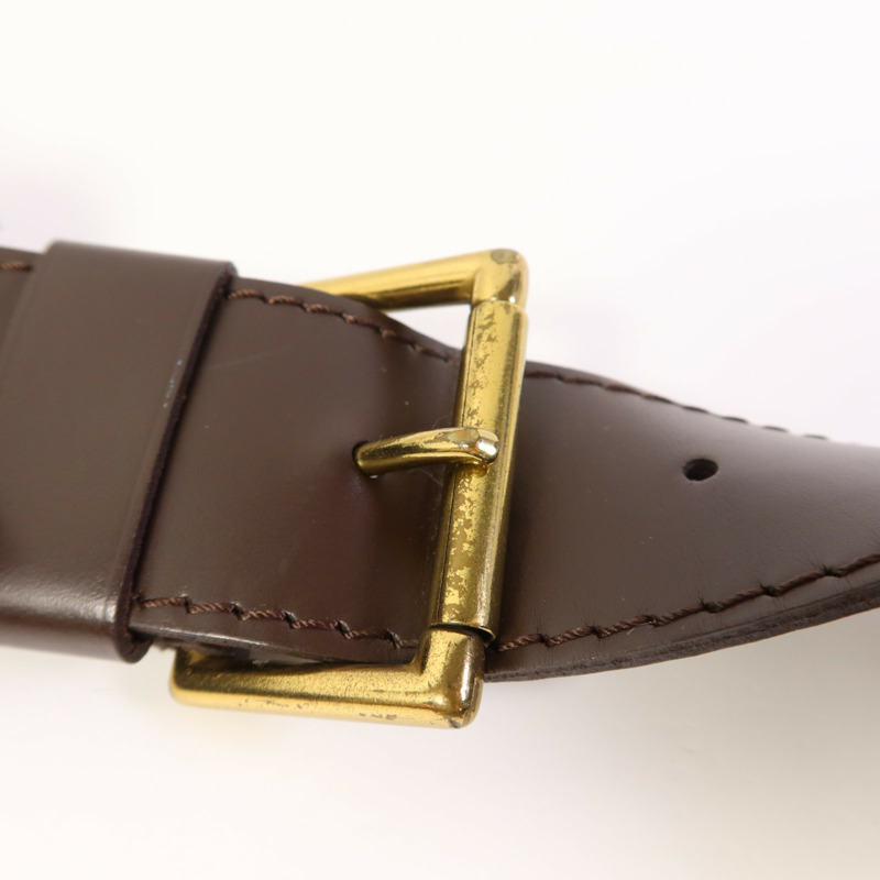 LOUIS VUITTON Damier Bastille金扣肩背袋-10