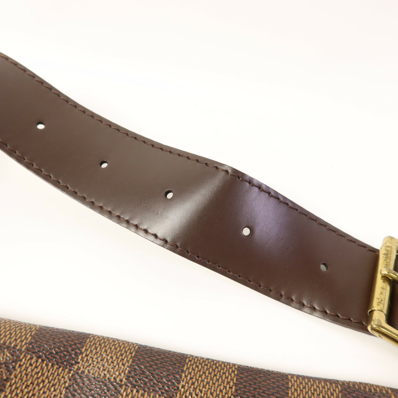 LOUIS VUITTON Damier Bastille金扣肩背袋-18