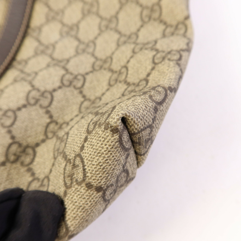 GUCCI 塗層帆布Tote Bag金扣手挽袋-14