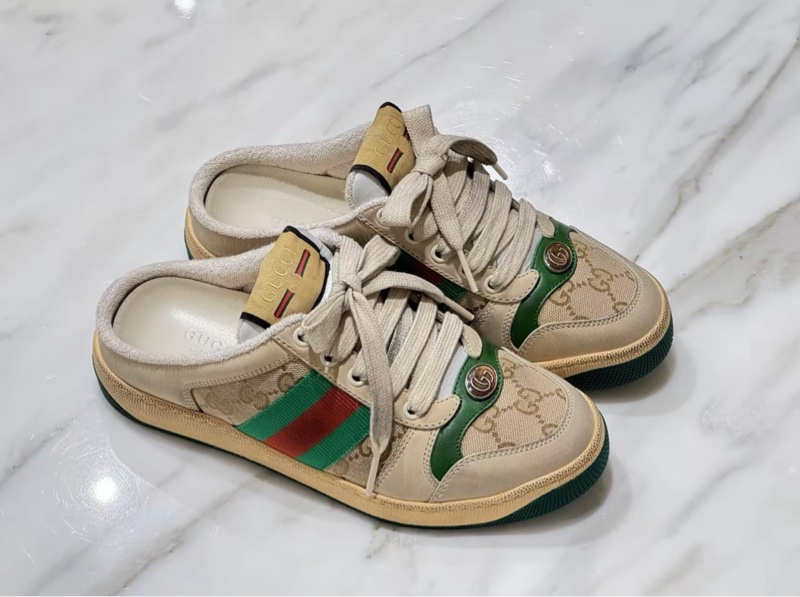 Gucci 男款 髒髒鞋 半拖#6 6.5 7 7.5 8 8.5 9 9.5-2