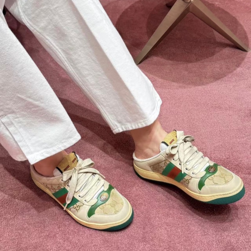 Gucci 男款 髒髒鞋 半拖#6 6.5 7 7.5 8 8.5 9 9.5-3