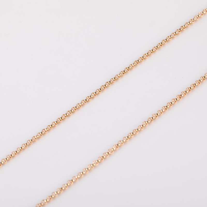 BVLGARI B.ZERO1小蠻腰項鏈18K玫瑰金項鏈玫瑰金項鍊-3