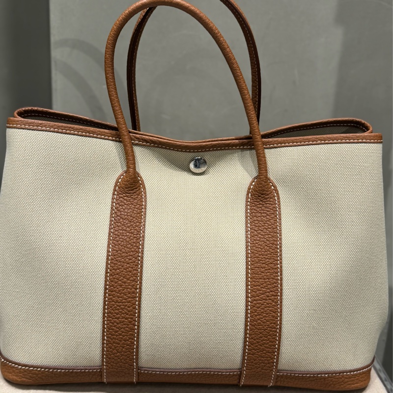 Hermes帆布購物包-7