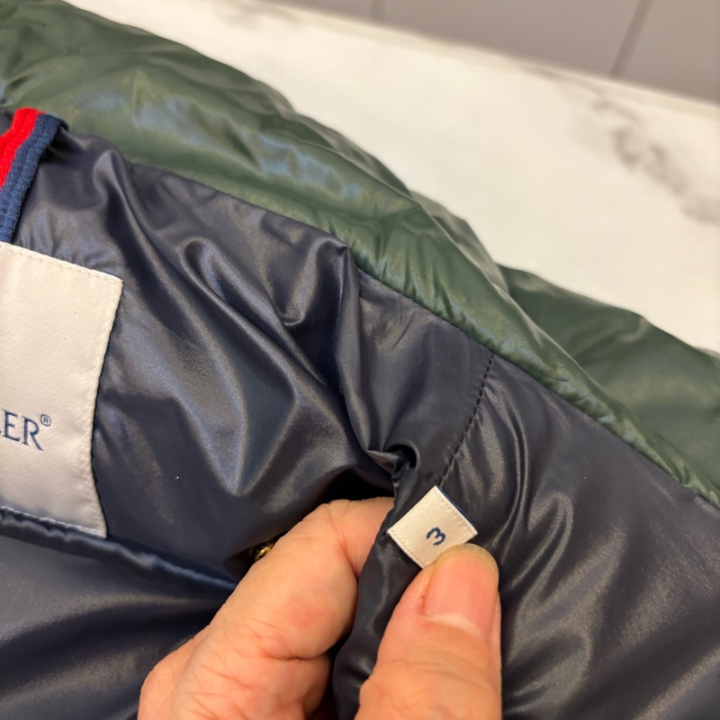 Moncler綠色厚羽絨（3號男女不拘）-2