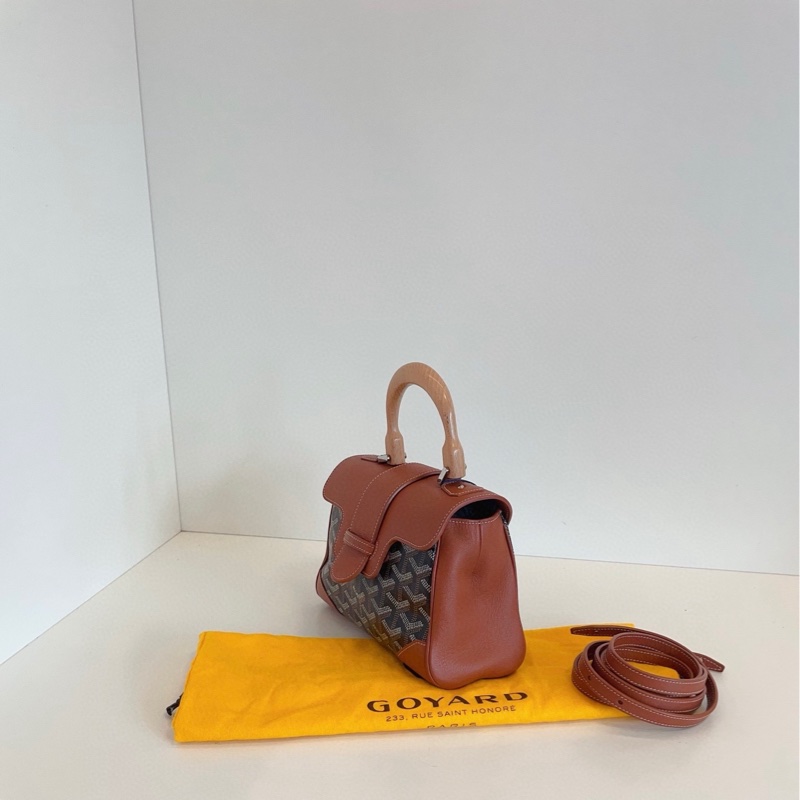 Goyard戈雅 mini saigon木柄西貢包-2
