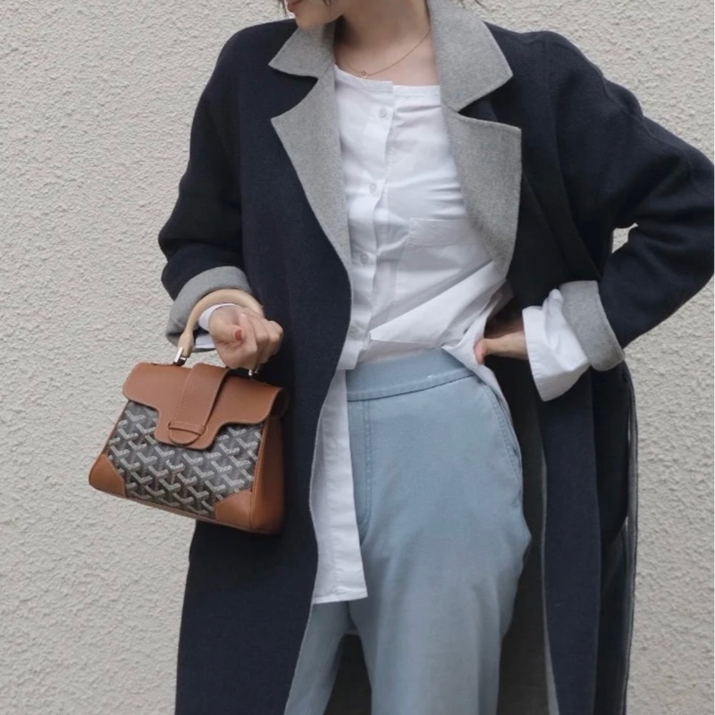 Goyard戈雅 mini saigon木柄西貢包-3